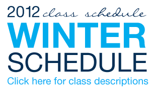 Winter Class Schedule